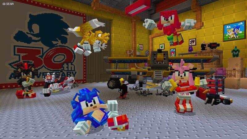 Sonic llega a Minecraft con un DLC, Zonared