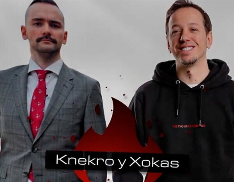 Los streamers Elxokas y Kneko, participantes de Disaster Chefs