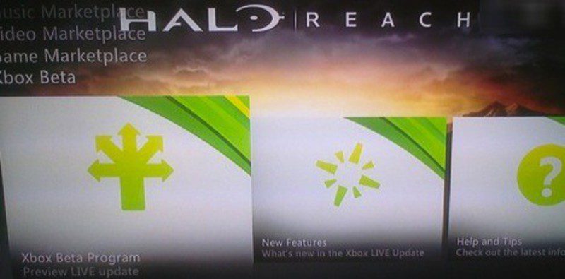 Microsoft lanza un programa beta del nuevo Dashboard de Xbox 360