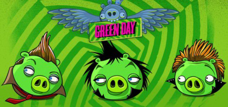 angry birds green day
