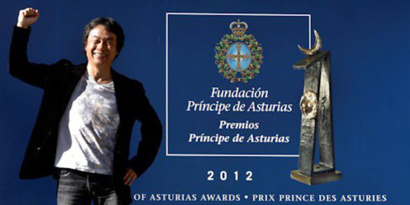 Miyamoto llega a España para recibir el Premio Principe de Asturias