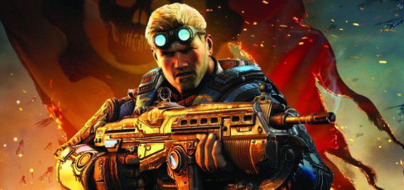 Baird en la portada de 'Gears of War: Judgment'