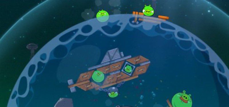 angry birds space pig dipper