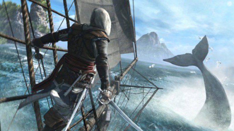 PETA no quiere que cacemos ballenas en Assasin's Creed 4