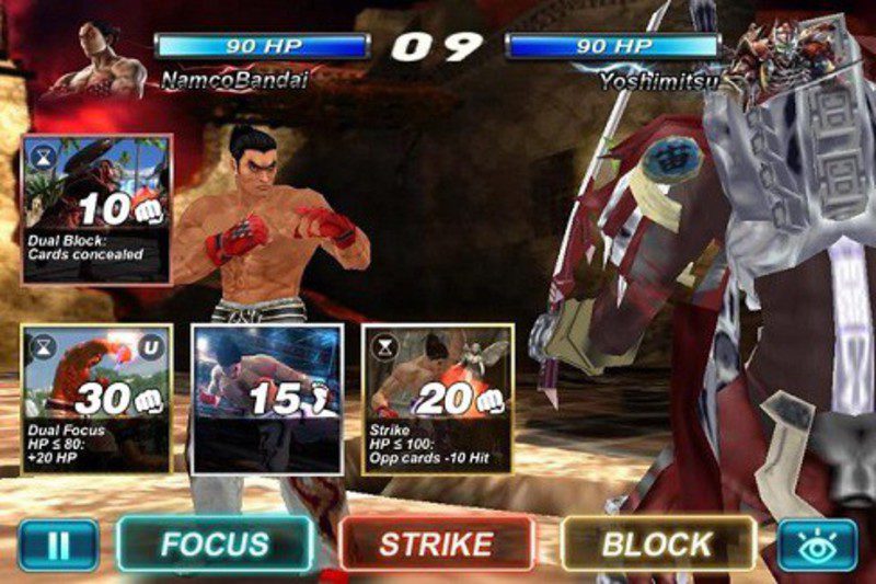 'Tekken Card Tournament', ya disponible para smartphones, tablets y navegadores