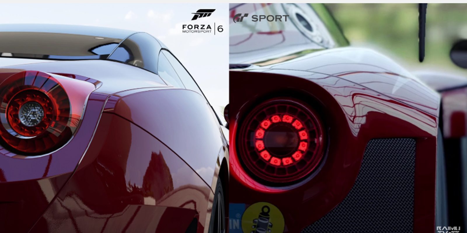 Comparativa gráfica - 'Gran Turismo Sport' vs 'Forza Motorsport 6'
