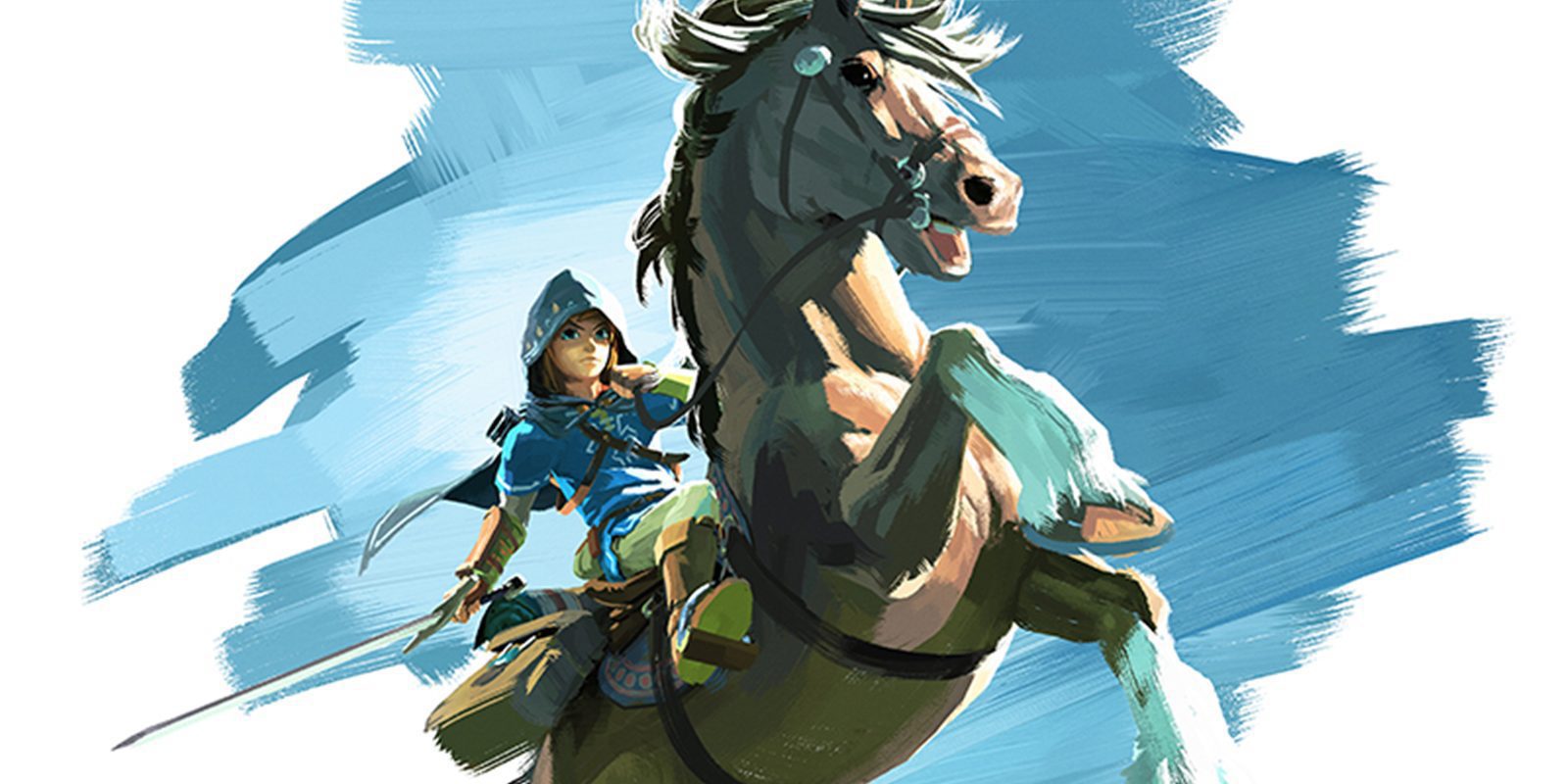 E3 2016: 'The Legend of Zelda' - Nueva ilustración con un Link diestro sobre Epona