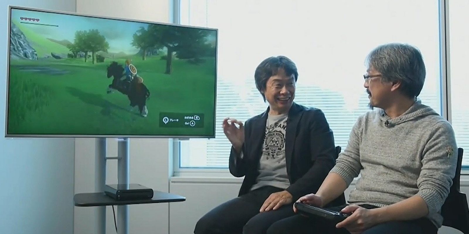Miyamoto y Aonuma justifican los retrasos en 'Zelda: Breath of the Wild'