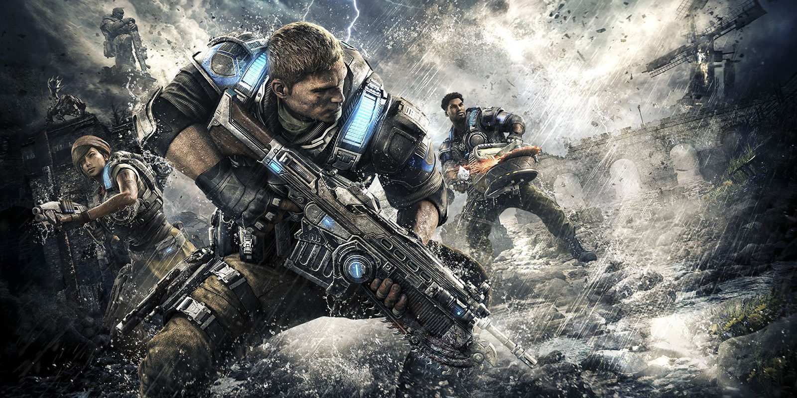 'Gears of War 4' tendrá cross play Xbox One - WIndows 10 solo en los modos cooperativos