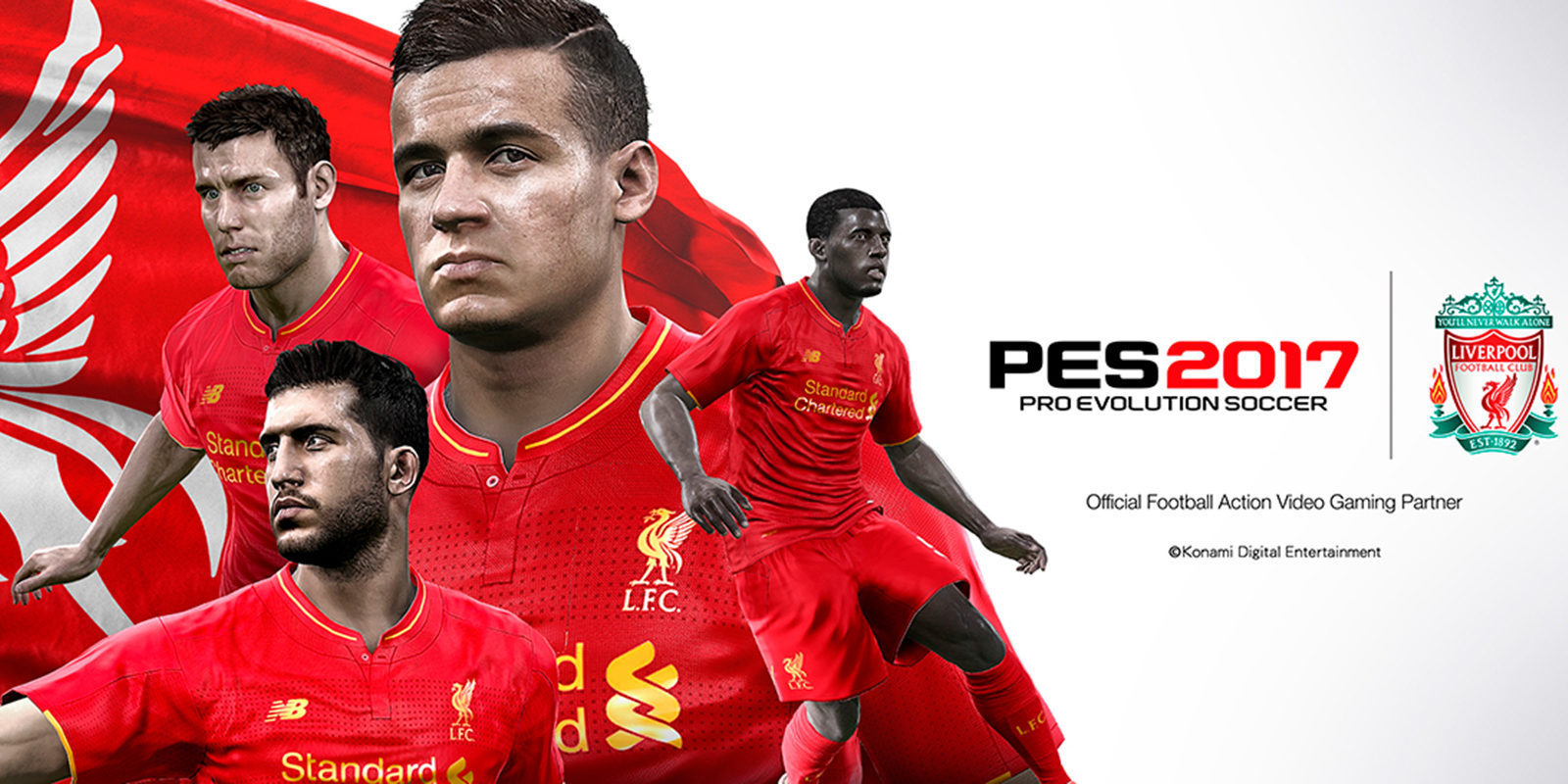Konami y Liverpool firman un acuerdo de colaboración para 'PES 2017'