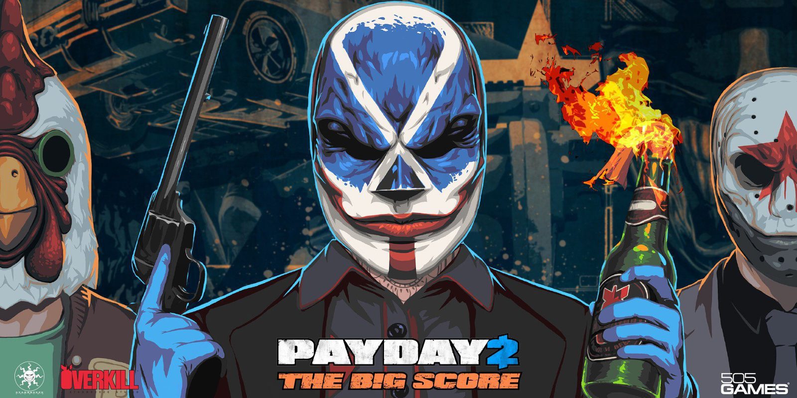 El golpe definitivo de 'PayDay 2' llega con 'The Big Score' a PlayStation 4 y Xbox One