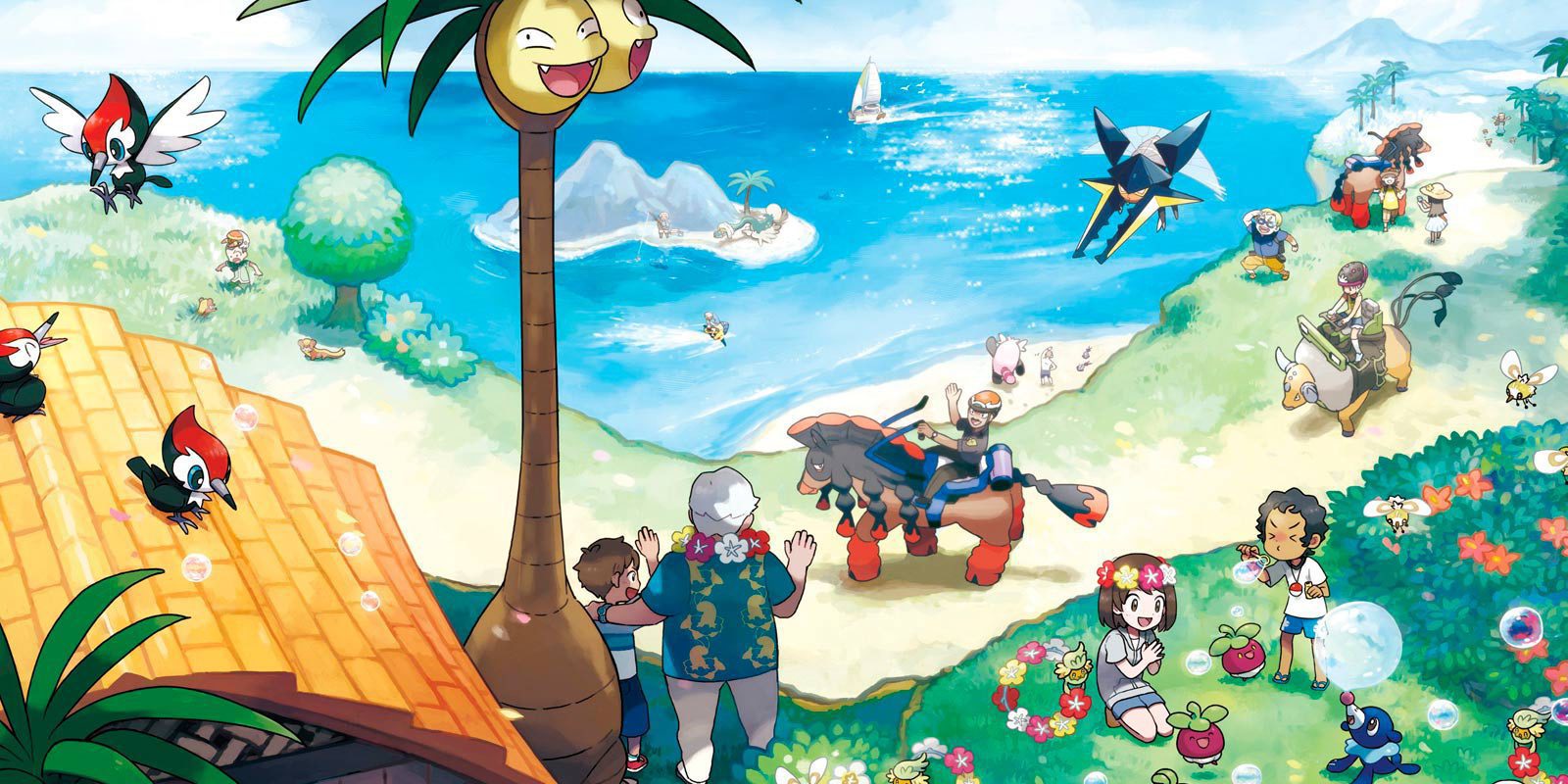 Filtrados los scans de CoroCoro con nueva información sobre 'Pokémon Sol y Luna'