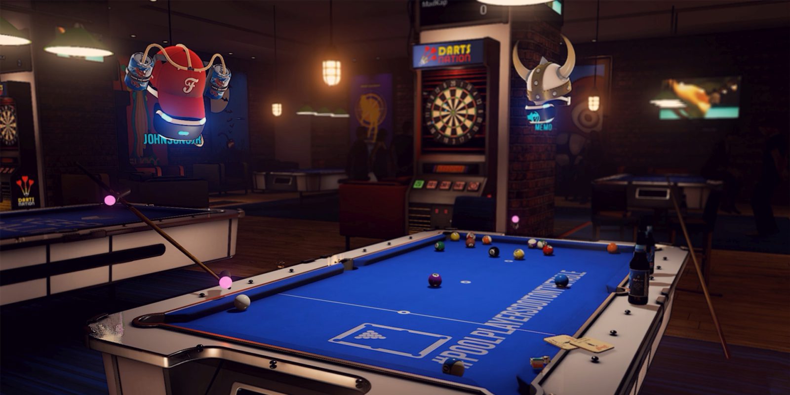 Anunciado 'SportsBarVR', un juego de deportes de bar, para la realidad virtual de PlayStation VR