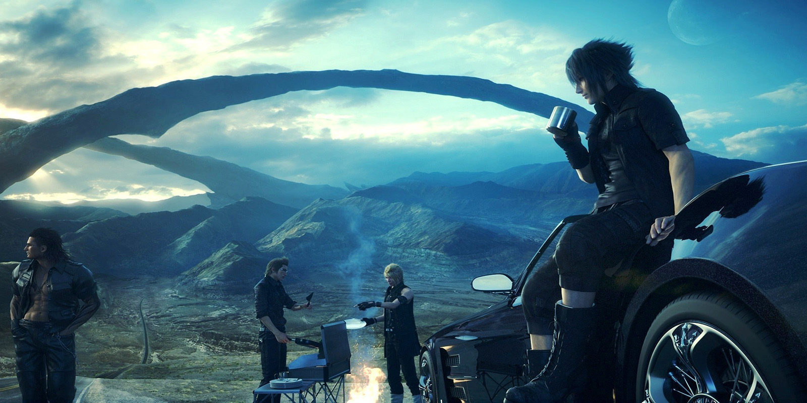 La web de 'Final Fantasy XV' comienza una cuenta atrás