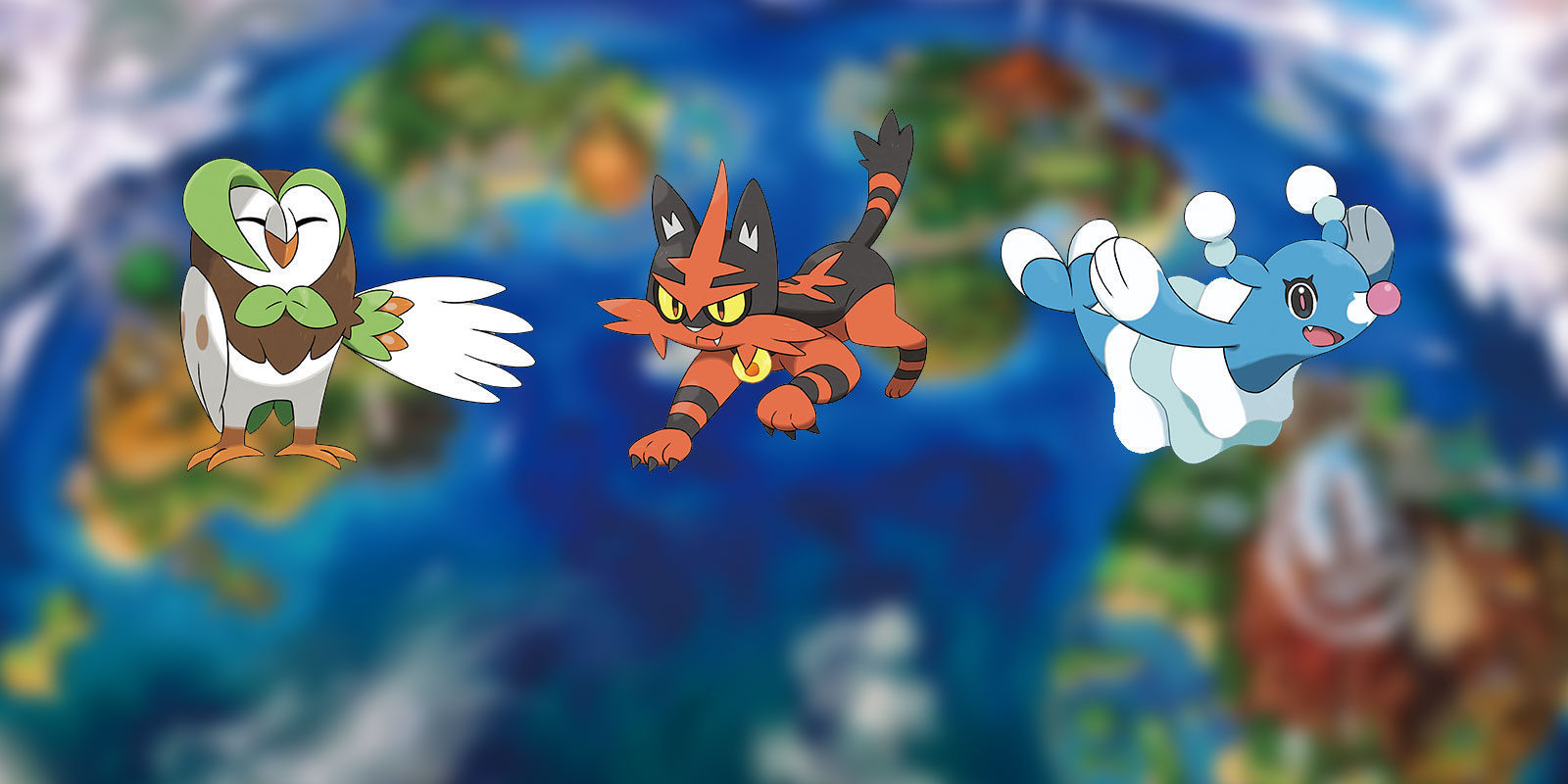 'Pokémon Sol y Luna', evoluciones de los iniciales: Dartrix, Torracat y Brionne