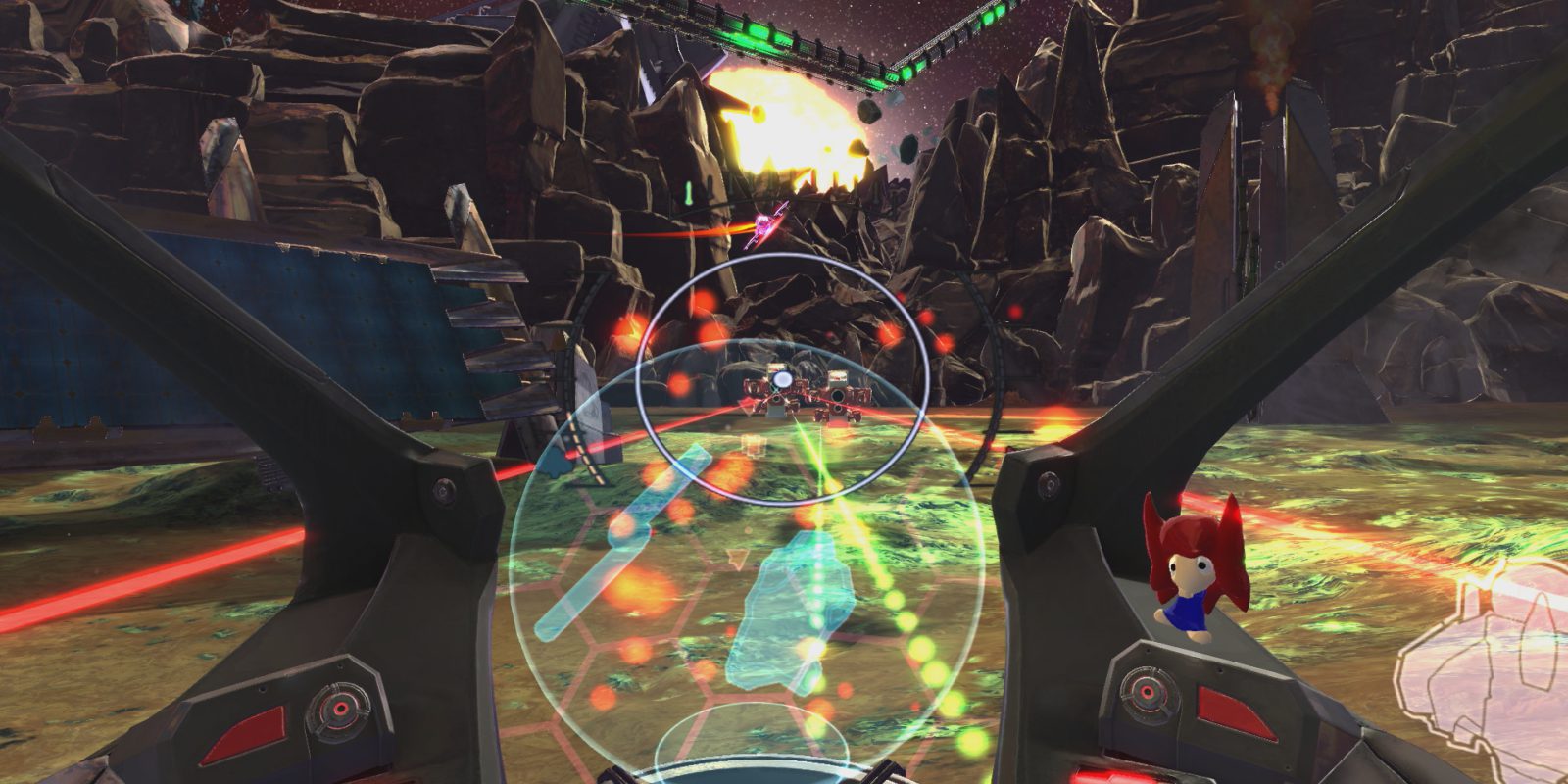 'Super Stardust Ultra VR' se muestra en su tráiler de lanzamiento