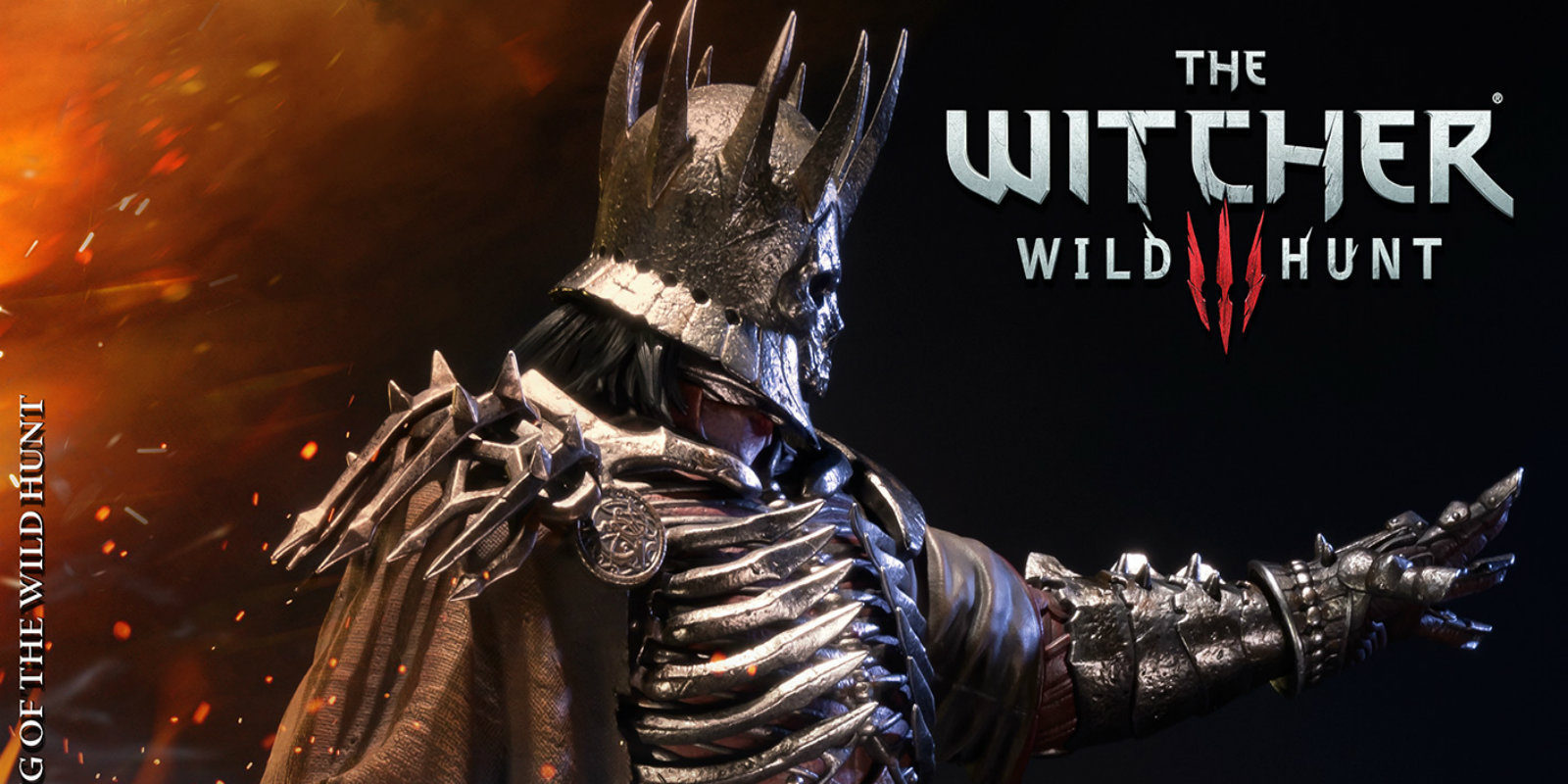 Una estatua de Eredin de 'The Witcher 3: Wild Hunt' ideal para el salón de tu casa