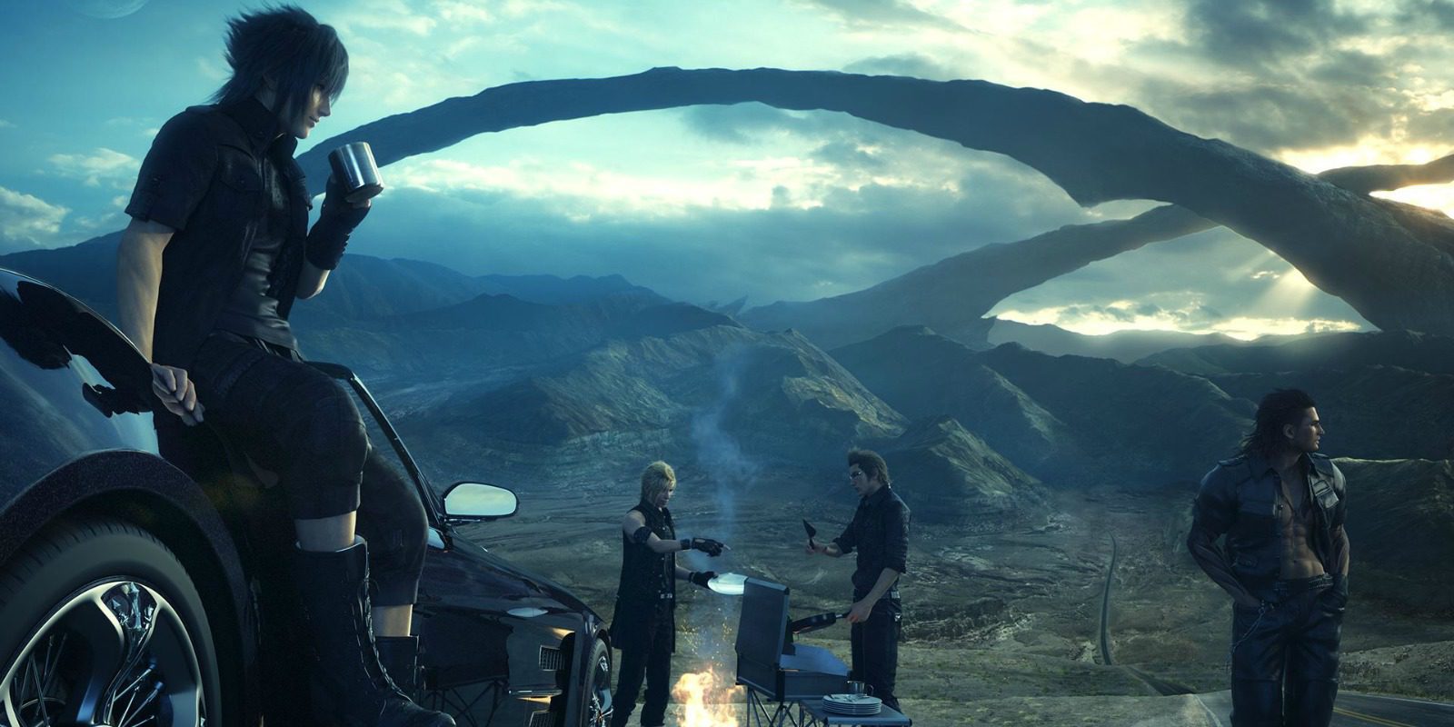 'Final Fantasy XV' se convierte en un juego de PSX gracias al homenaje de un fan