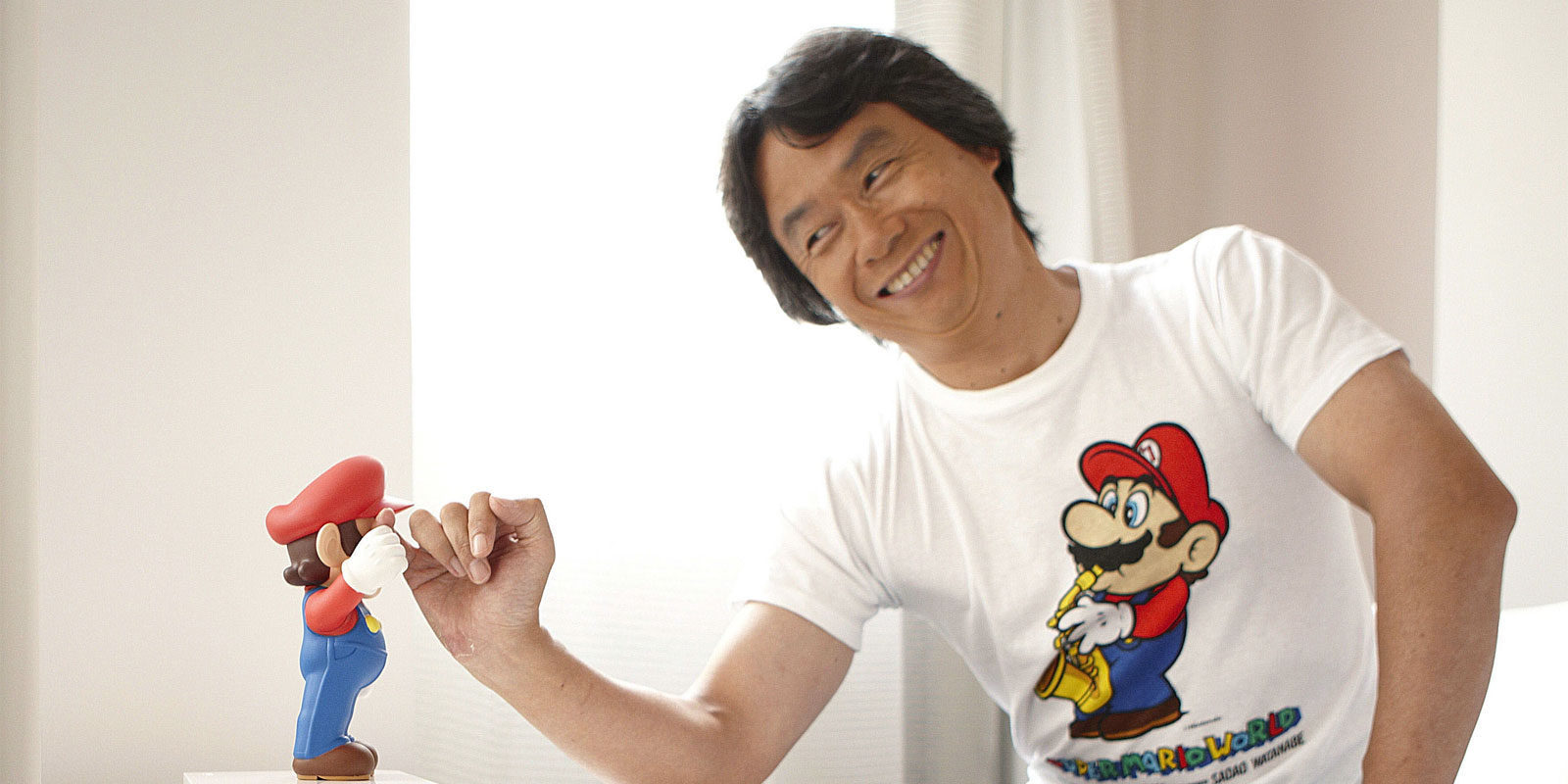 Shigeru Miyamoto visita tu tienda GAME en forma de Mii