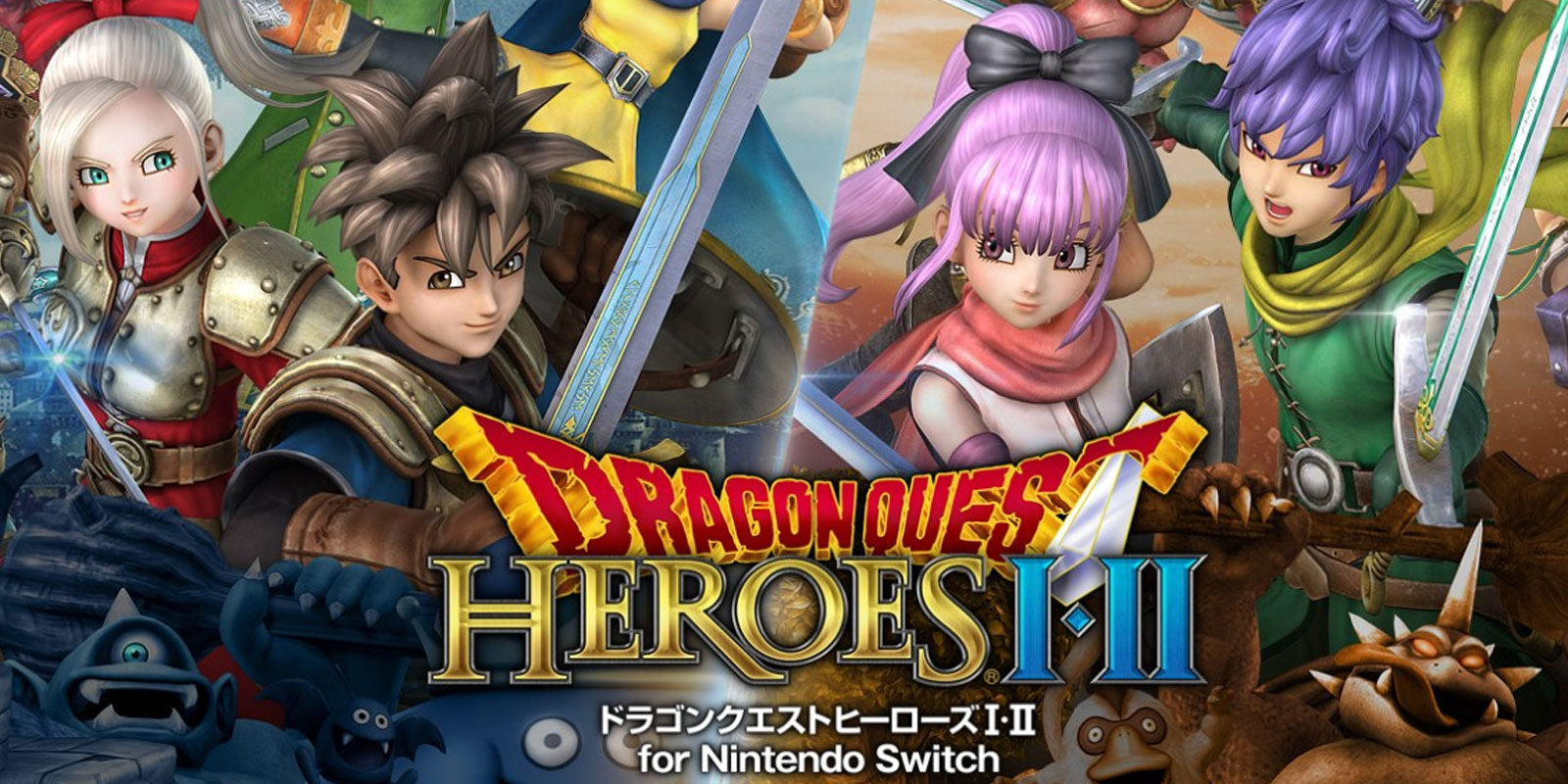 'Dragon Quest Heroes I-II' para Nintendo Switch es más que un simple port