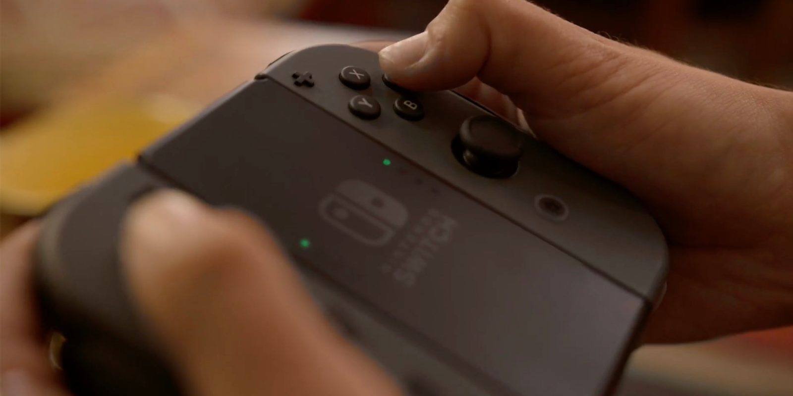 La pantalla táctil de Nintendo Switch se muestra en funcionamiento