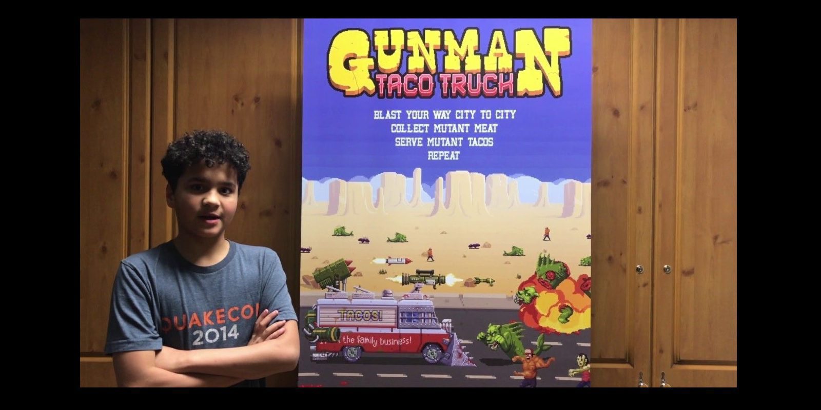 'Gunman Taco Truck', creado por el hijo de John Romero, ya disponible en Steam