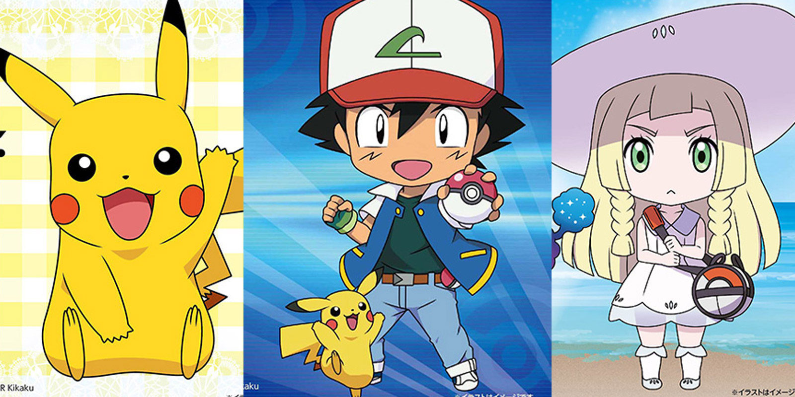 Nendoroid de Pokémon anunciadas en el WonFes 2017 Winter: Pikachu, Ash y Lylia