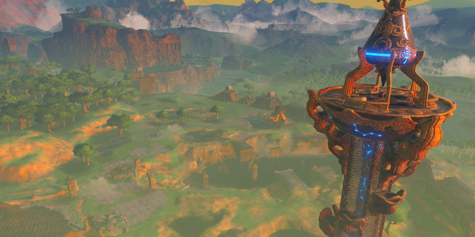 El mapa de Hyrule en 'Zelda: Breath of the Wild' está inspirado en una ciudad real