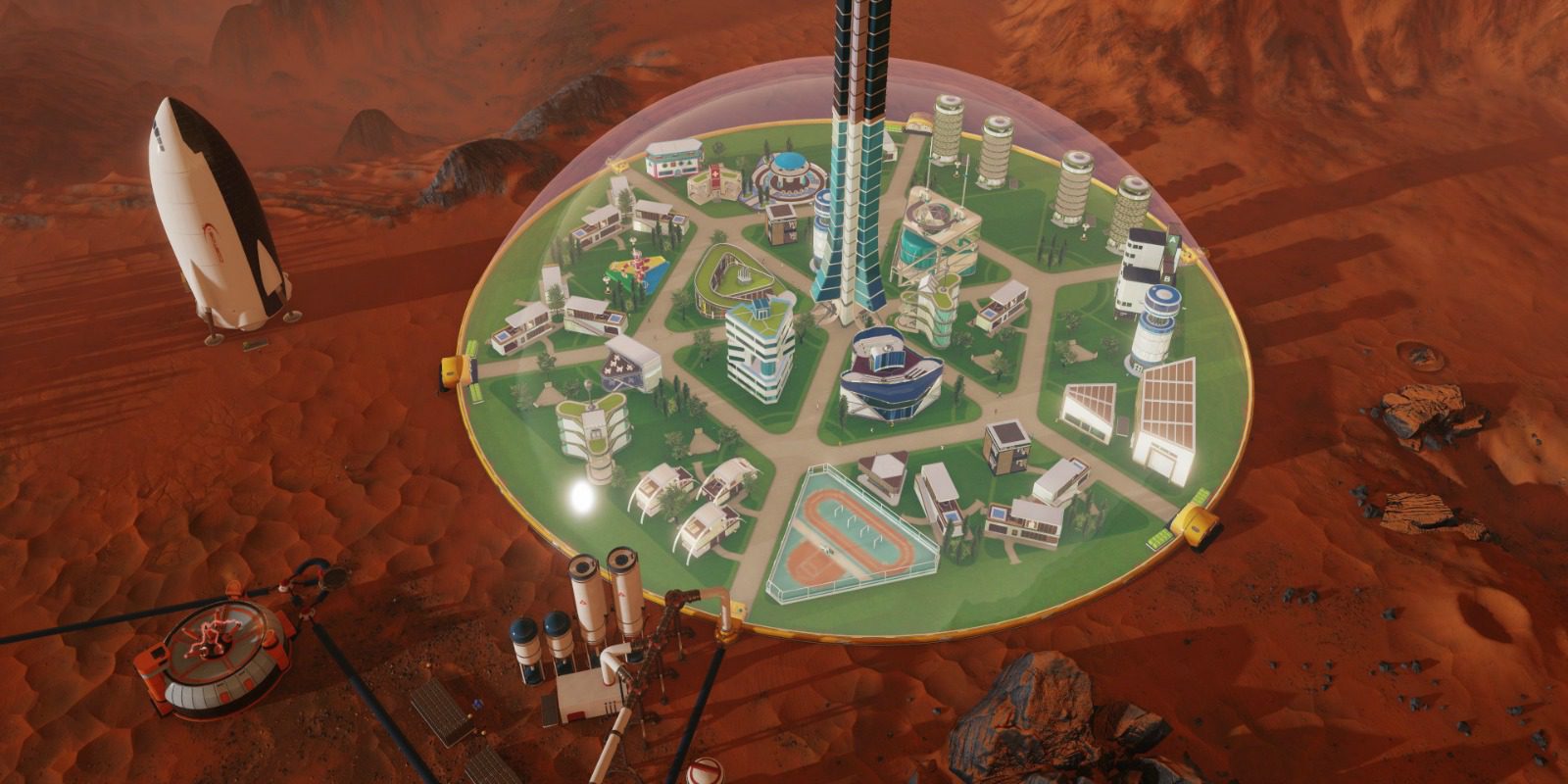 'Surviving Mars' es un nuevo simulador espacial publicado por Paradox