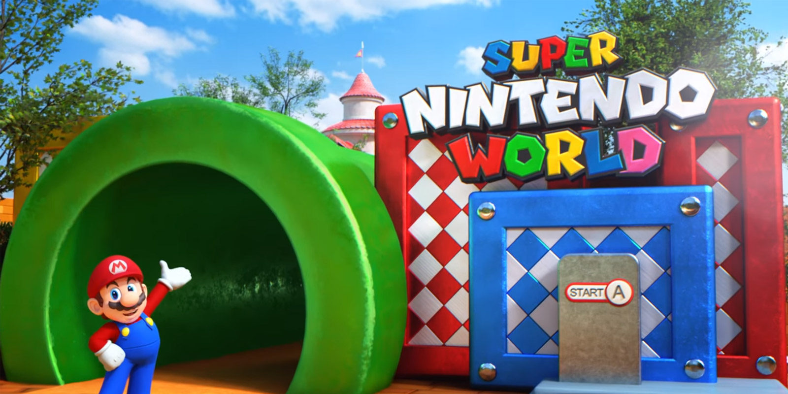 Comienza la construcción del parque de atracciones 'Super Nintendo World'