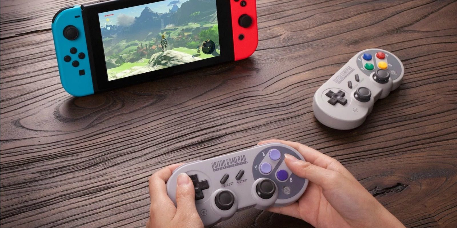 E3 2017: 8Bitdo anuncia nuevo SNES30 Pro, arcade stick y altavoces para Nintendo Switch