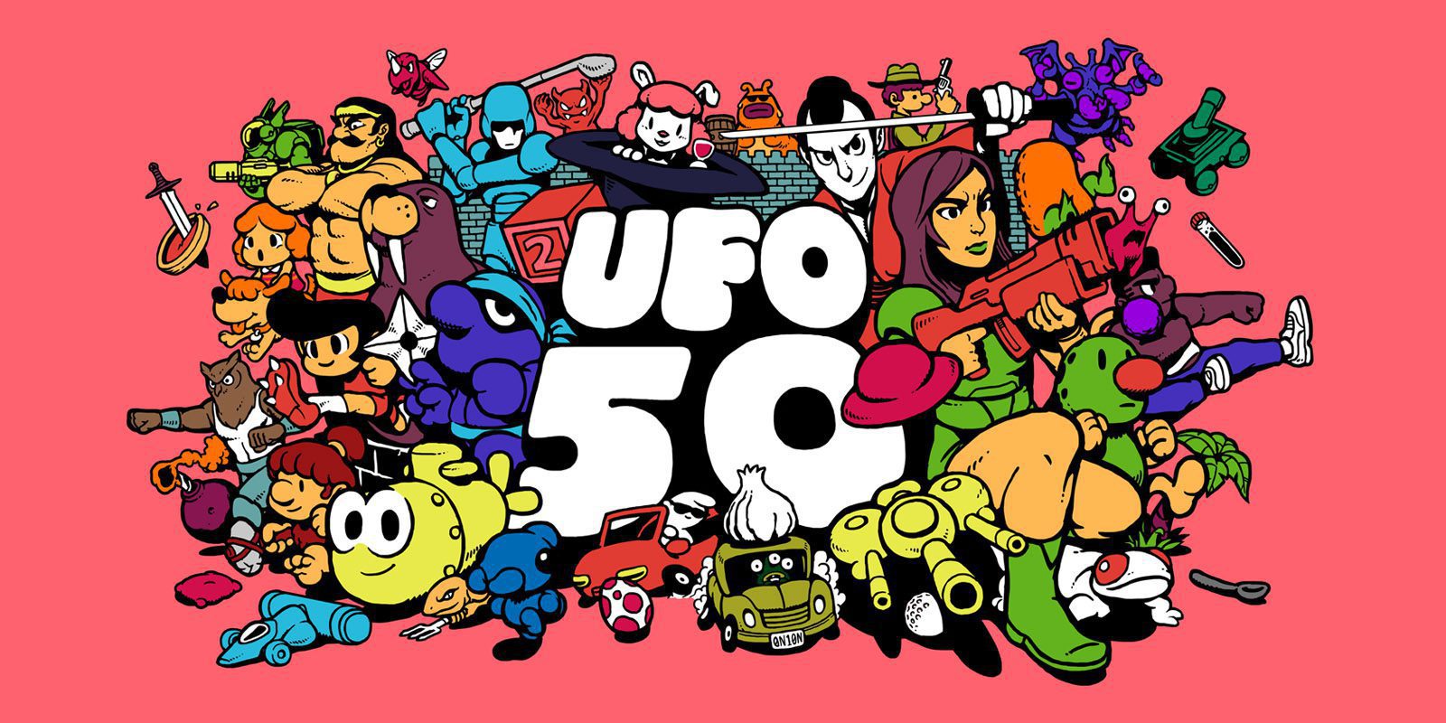 'UFO 50', una colección de juegos 8-bits creada por varios desarrolladores indies