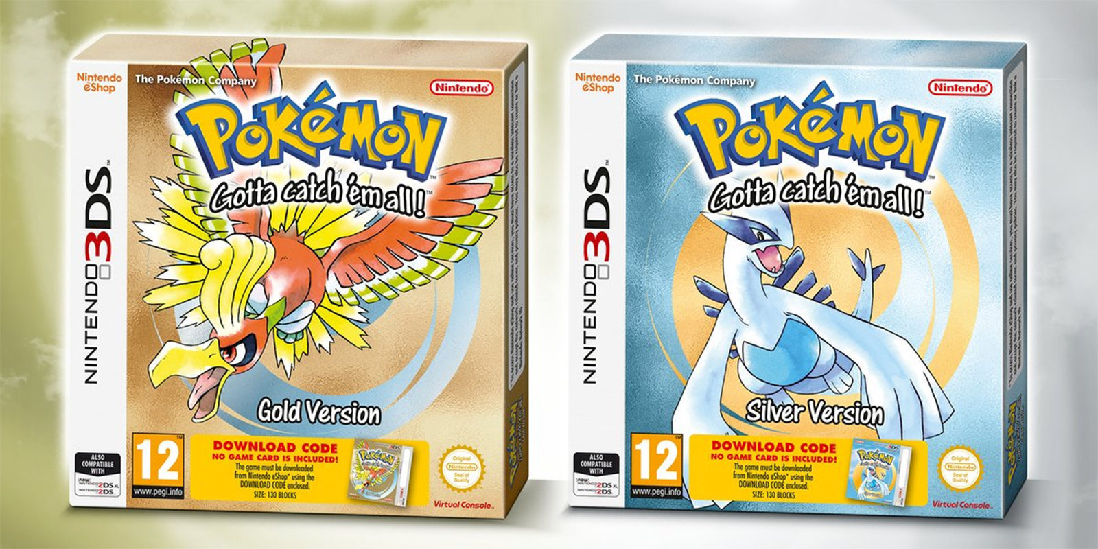 Las ediciones físicas de 'Pokémon Oro' y 'Pokémon Plata' para Nintendo 3DS llegarán a Europa