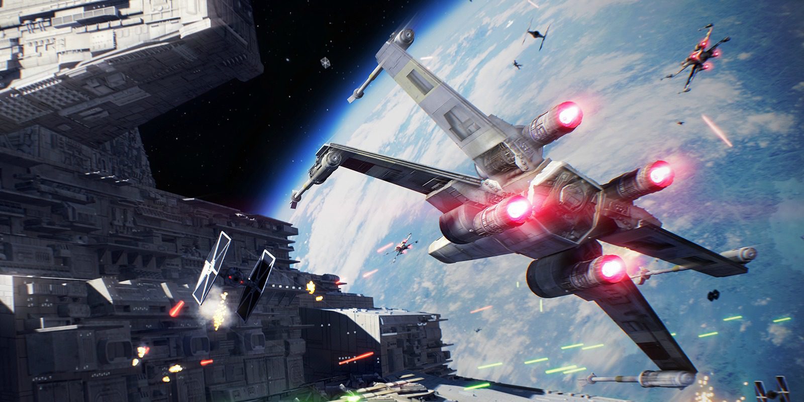 Las batallas espaciales de 'Star Wars Battlefront 2' tienen nuevo tráiler