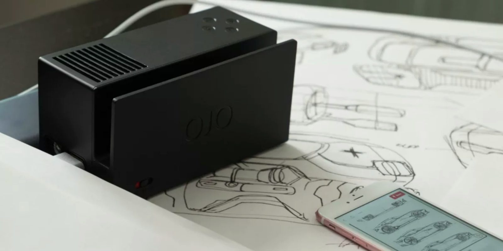 OJO es el primer dock-proyector para Nintendo Switch y se financia en 24 horas