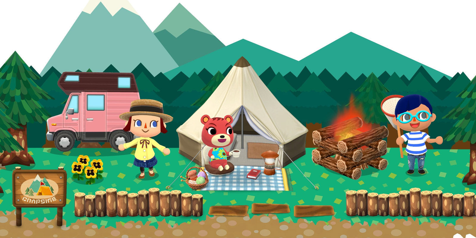 'Animal Crossing: Pocket Camp' tendría un jardín con flores y animales