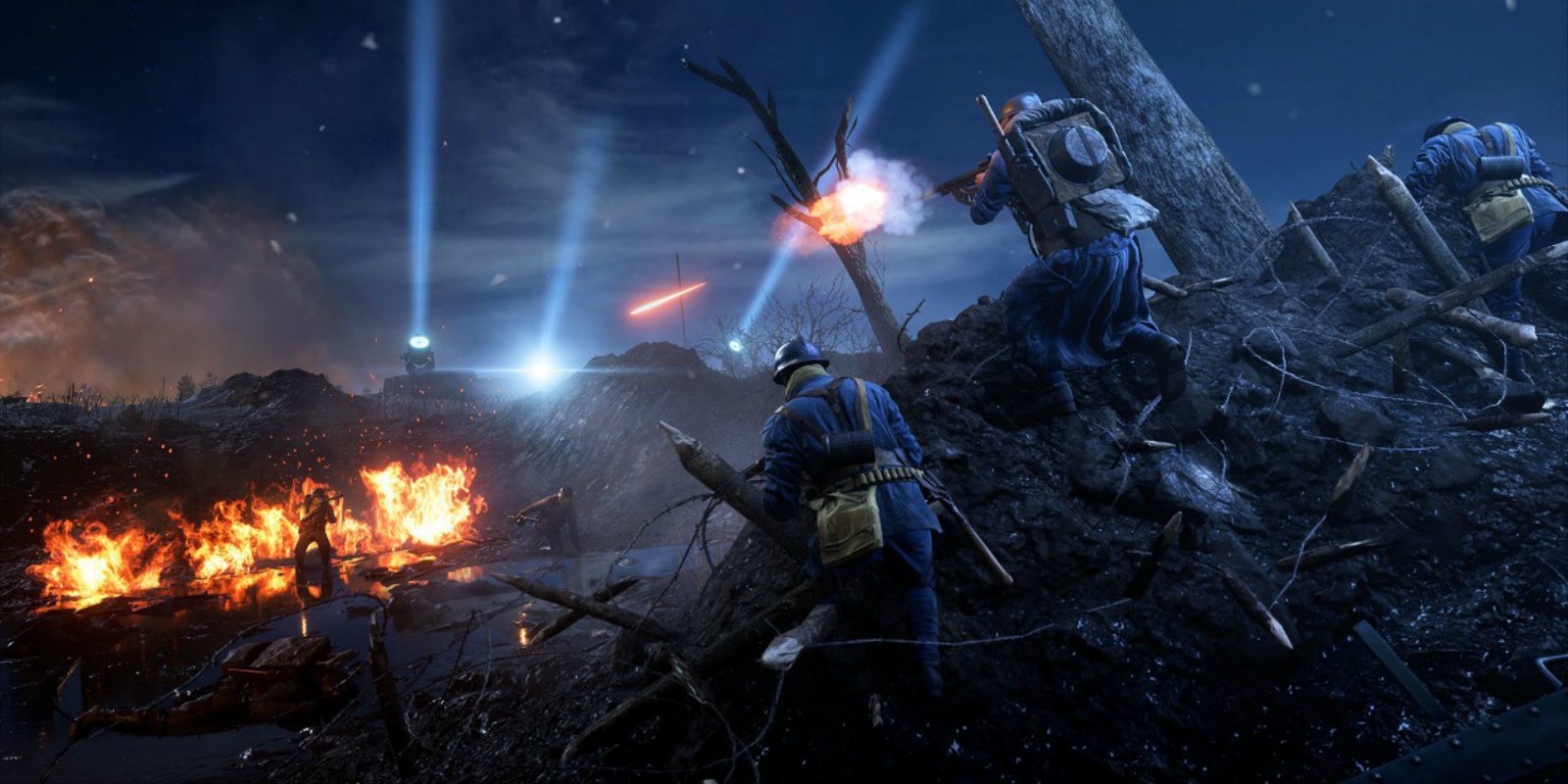 El mapa Noches de Nivelle gratis en 'Battlefield 1'