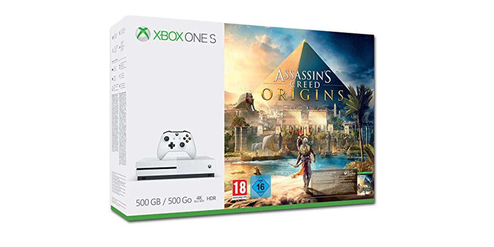 Ofertas Black Friday: Xbox One S con 'Assassin's Creed Origins 179 euros, no hay excusa