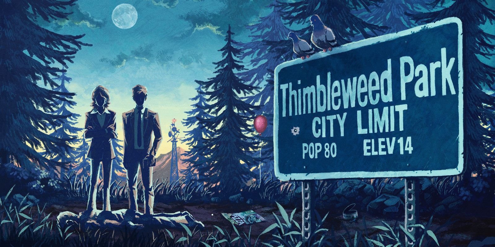 Mejores juegos 2017 #23: 'Thimbleweed Park'. Esto SÍ es una aventura gráfica