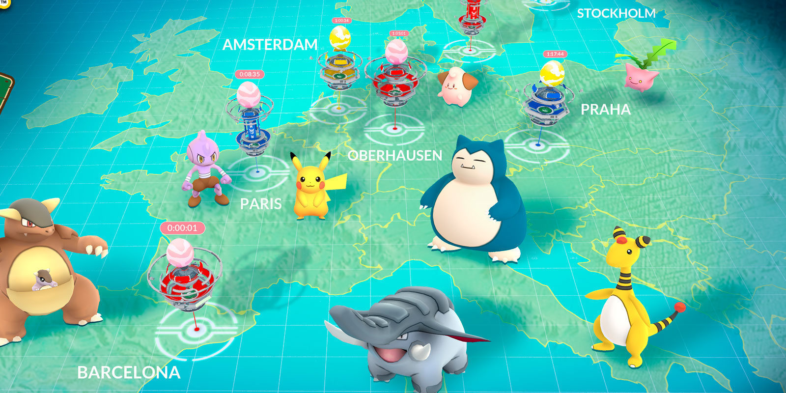 'Pokémon Go' recibe 23 nuevos pokémon originarios de Hoenn