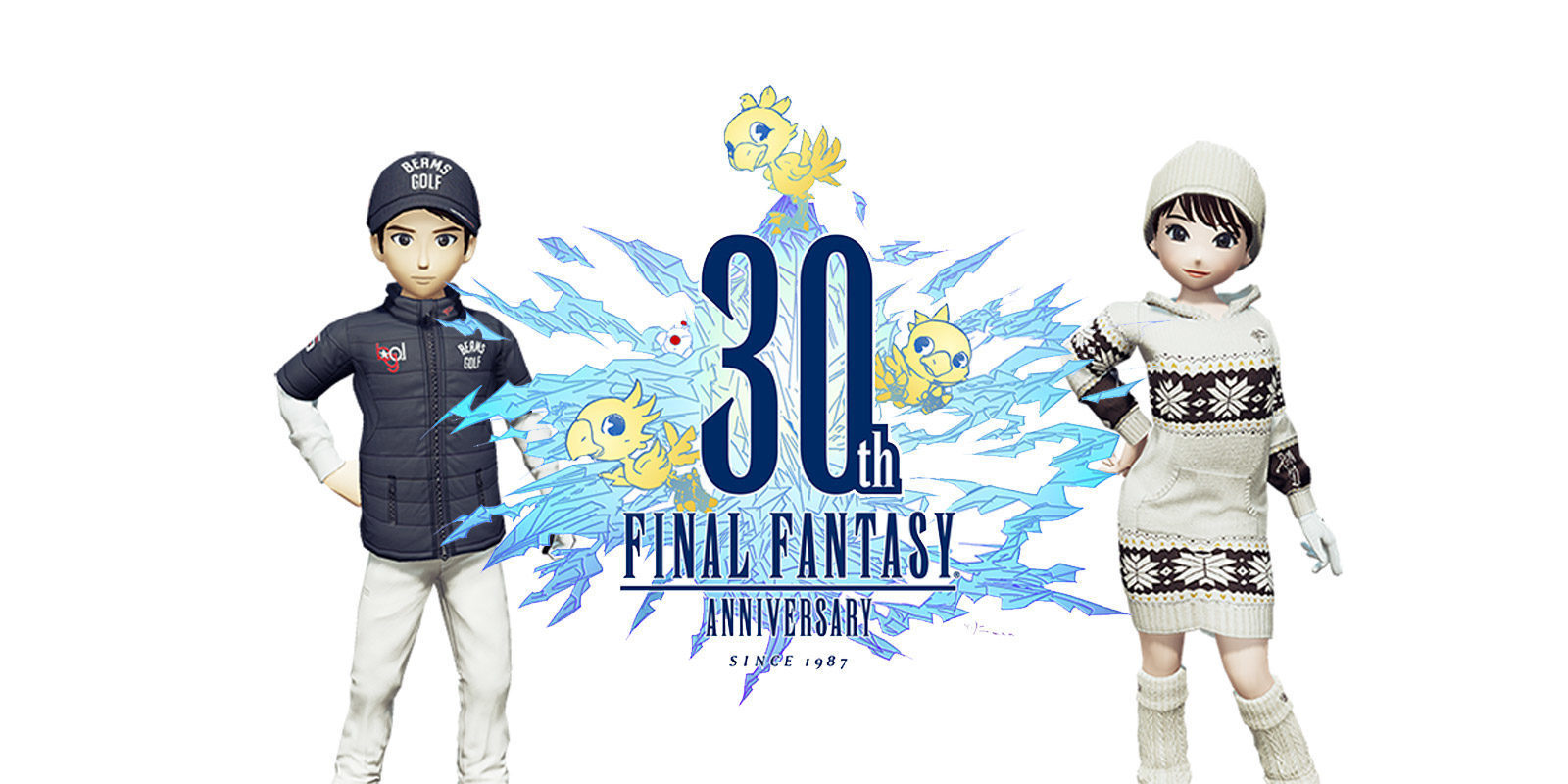 Final Fantasy celebra su 30 aniversario en 'New Everybody's Golf'