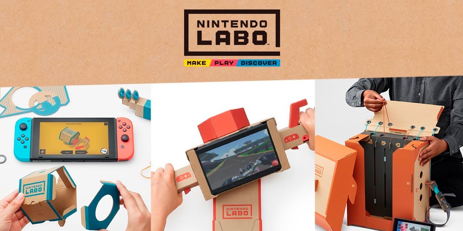 Nintendo Labo Workshop llegará a España este fin de semana