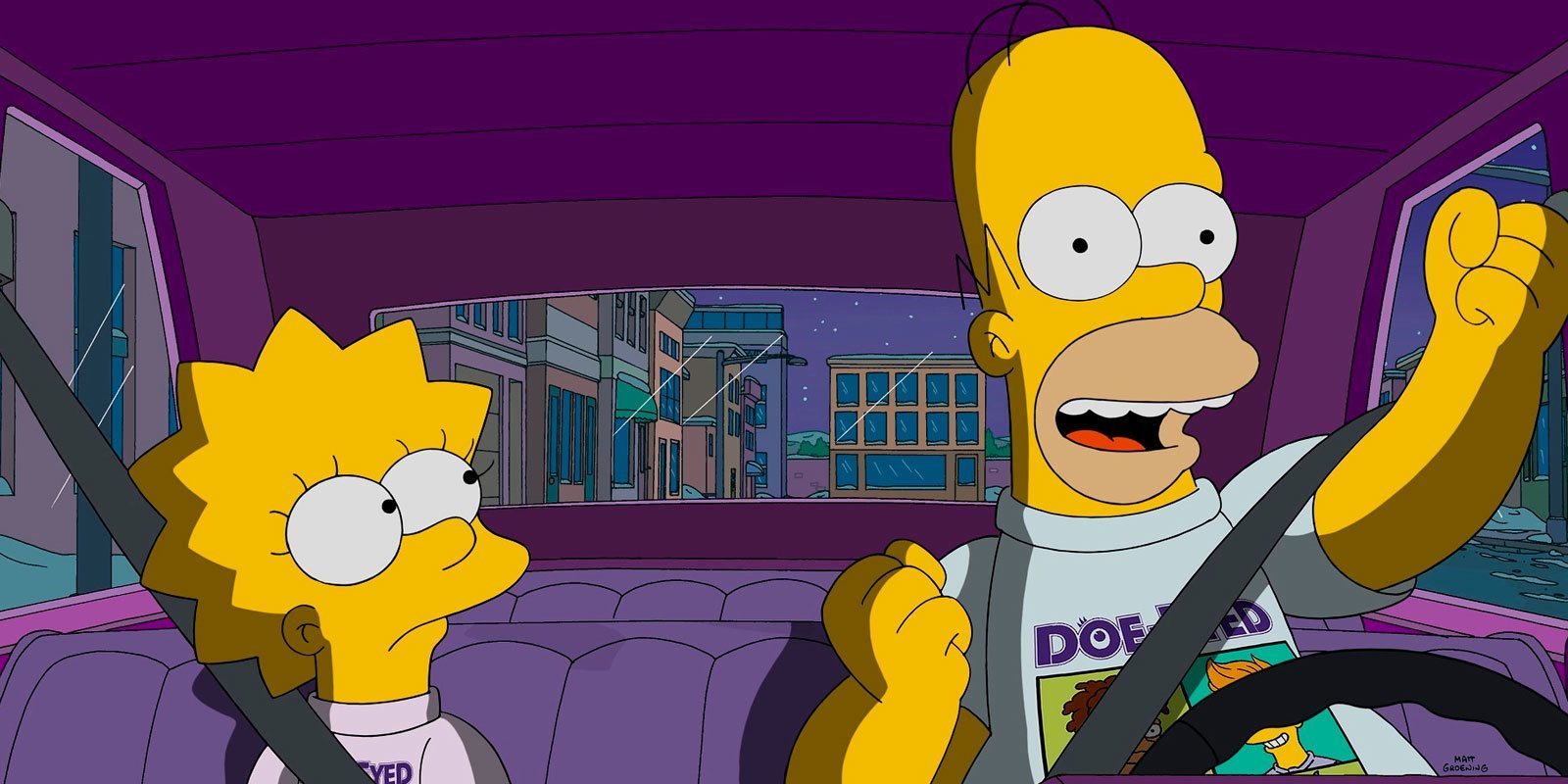 Detienen a un conductor en Reino Unido que llevaba el carné de Homer Simpson
