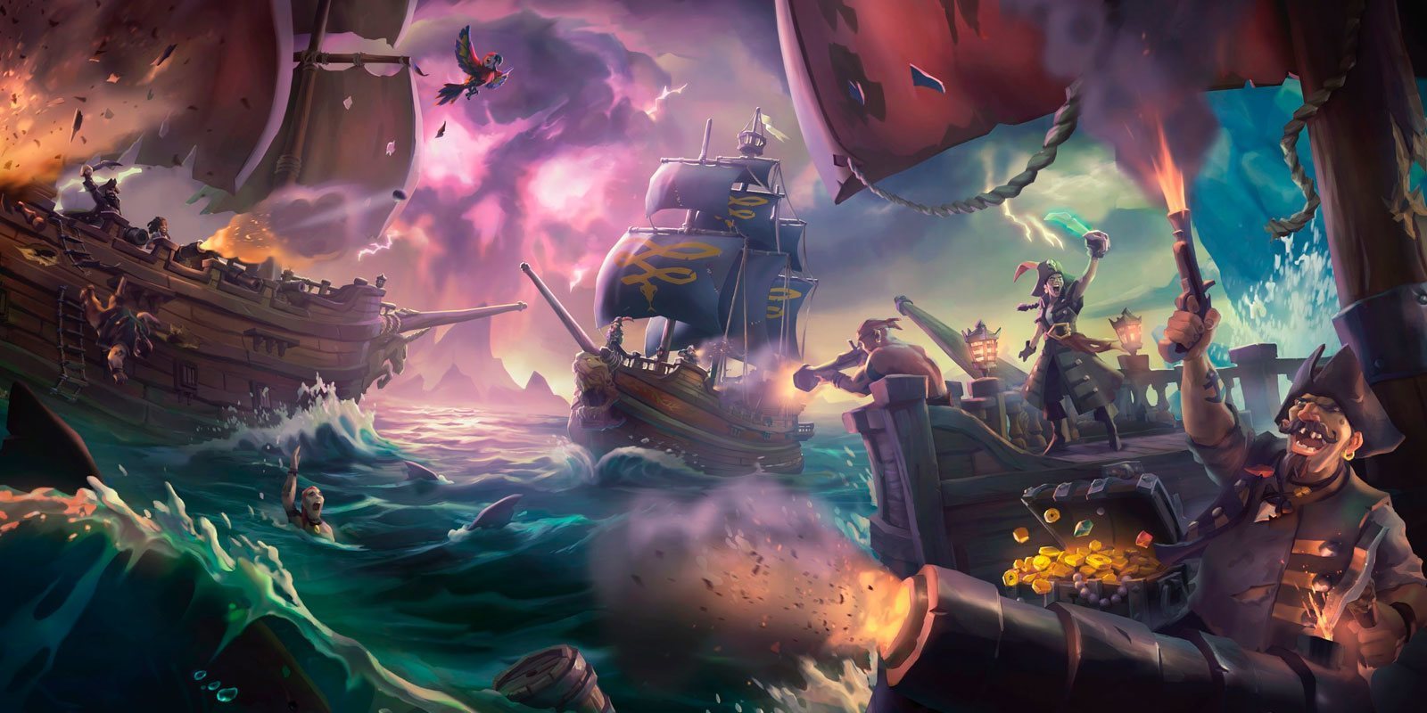 El jefe de Xbox reta a los jugadores a hundir su barco en 'Sea of Thieves'