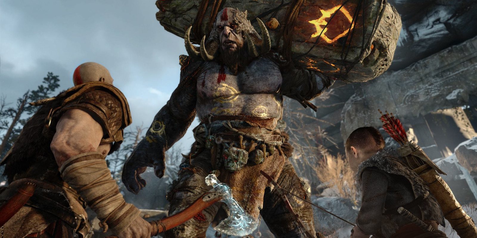 Los trolls, protagonistas del nuevo tráiler de 'God of War'