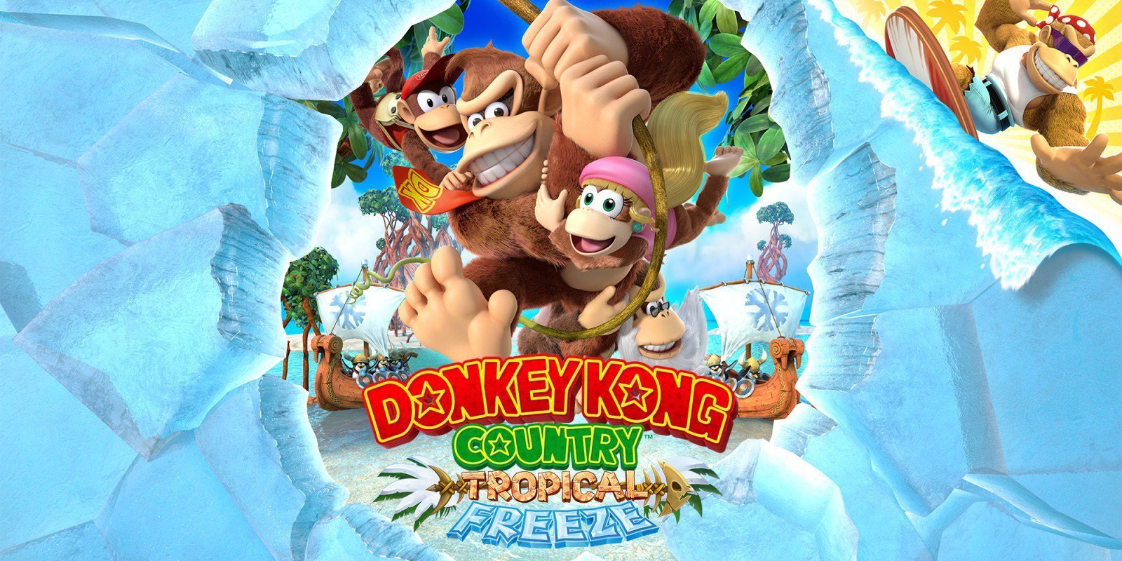 'Donkey Kong Country Tropical Freeze' contará con portada reversible