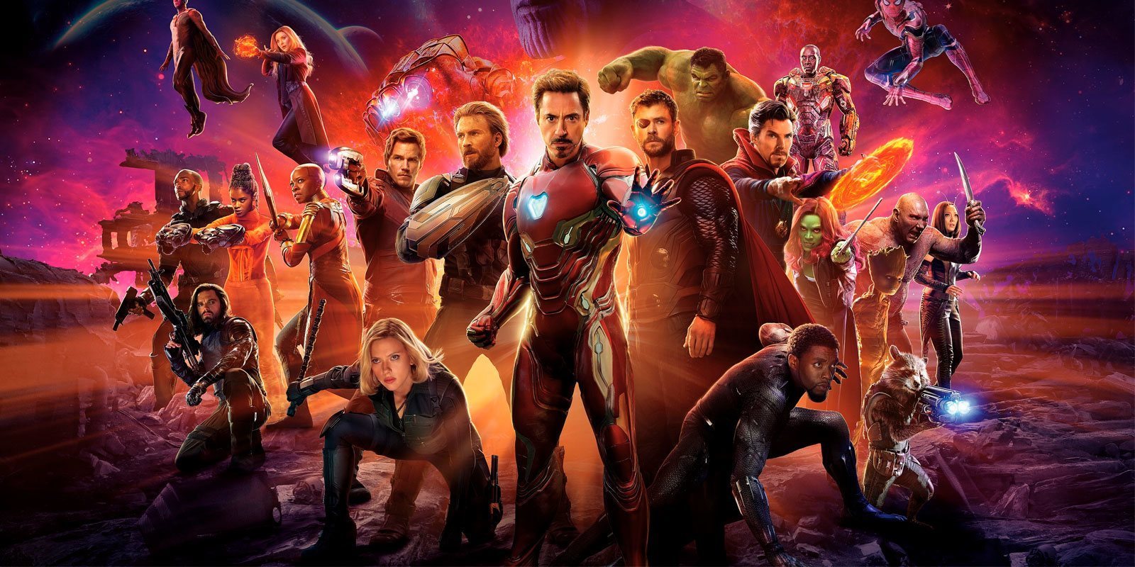 'Vengadores: Infinity War' también arrasa en España