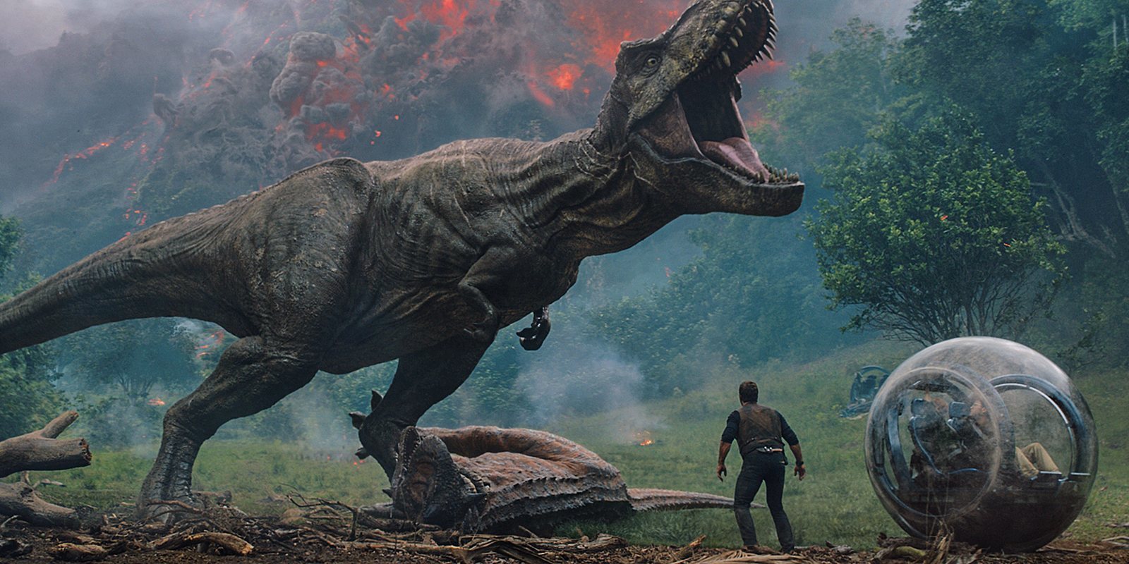 Las primeras impresiones de 'Jurassic World: El reino caído' son inmejorables