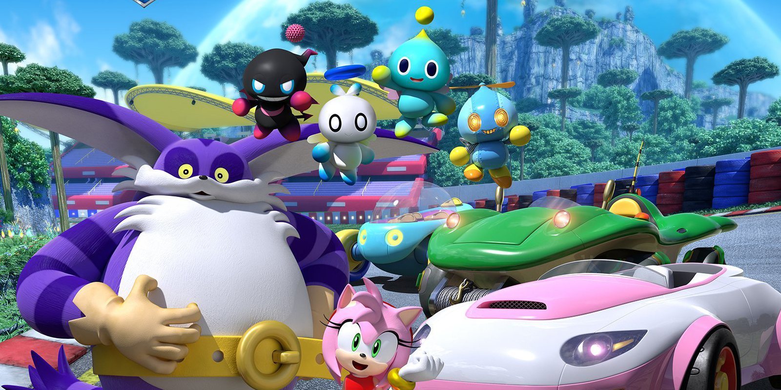 'Team Sonic Racing' suma a tres nuevos conductores jugables: Amy, Big y Chao