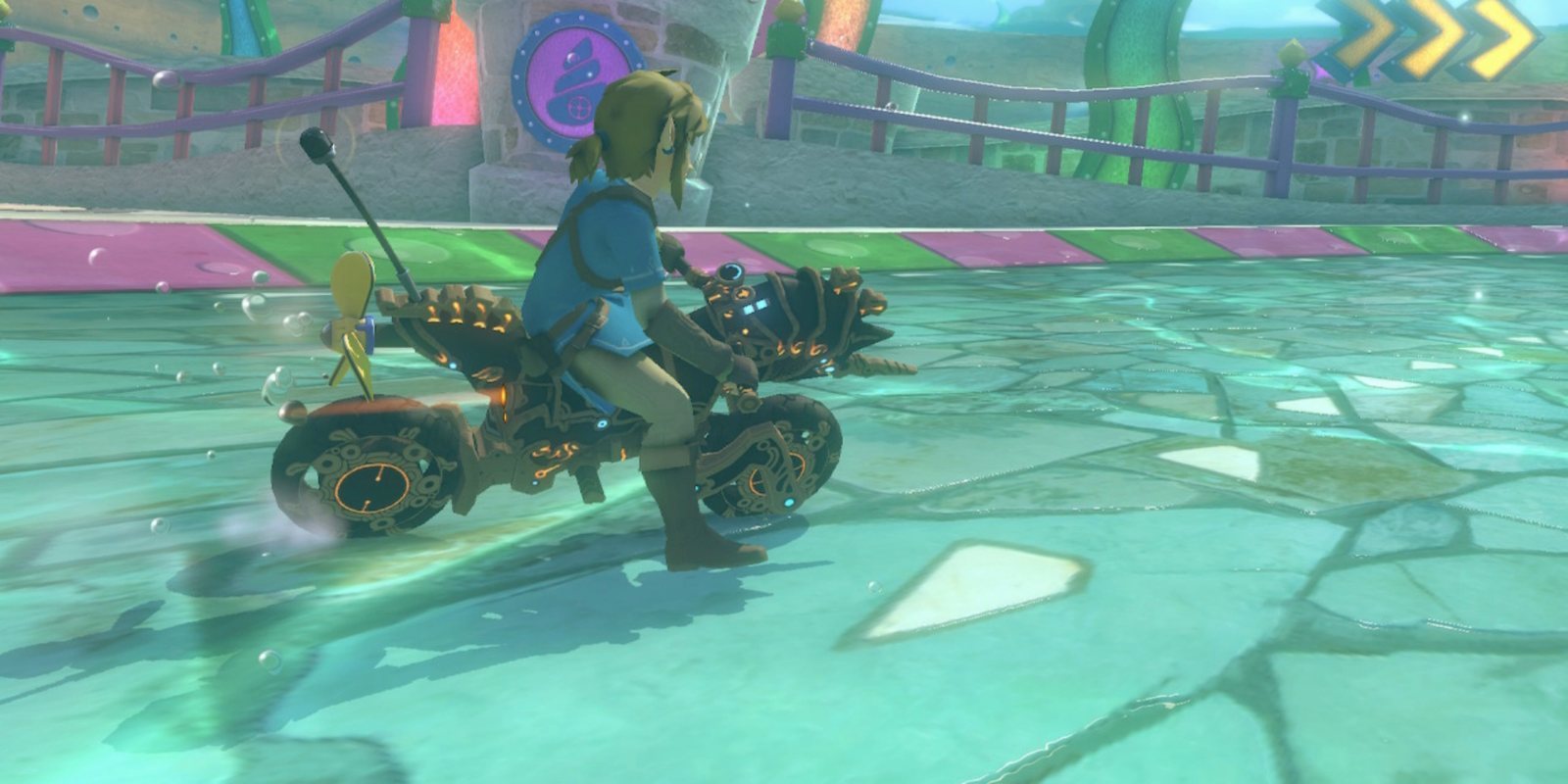 'Mario Kart 8 Deluxe' recibe a Link de 'Breath of the Wild'